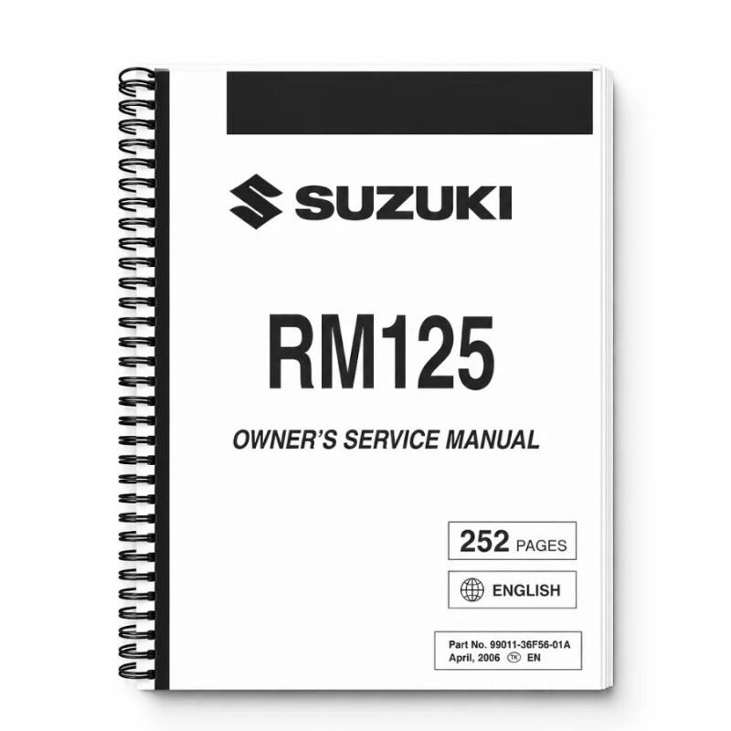 Manual de Taller Suzuki RM125 2007