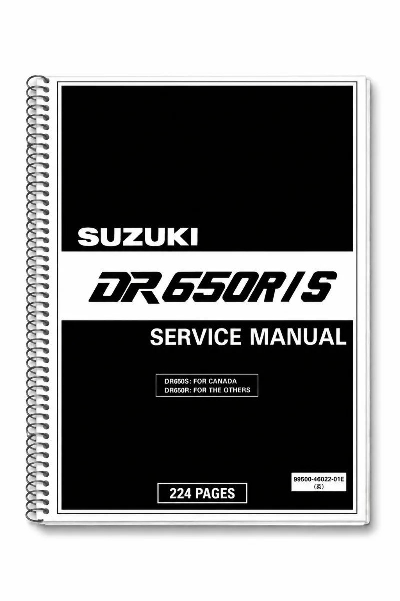 Manual de Taller Suzuki DR650S/R 1992-1995