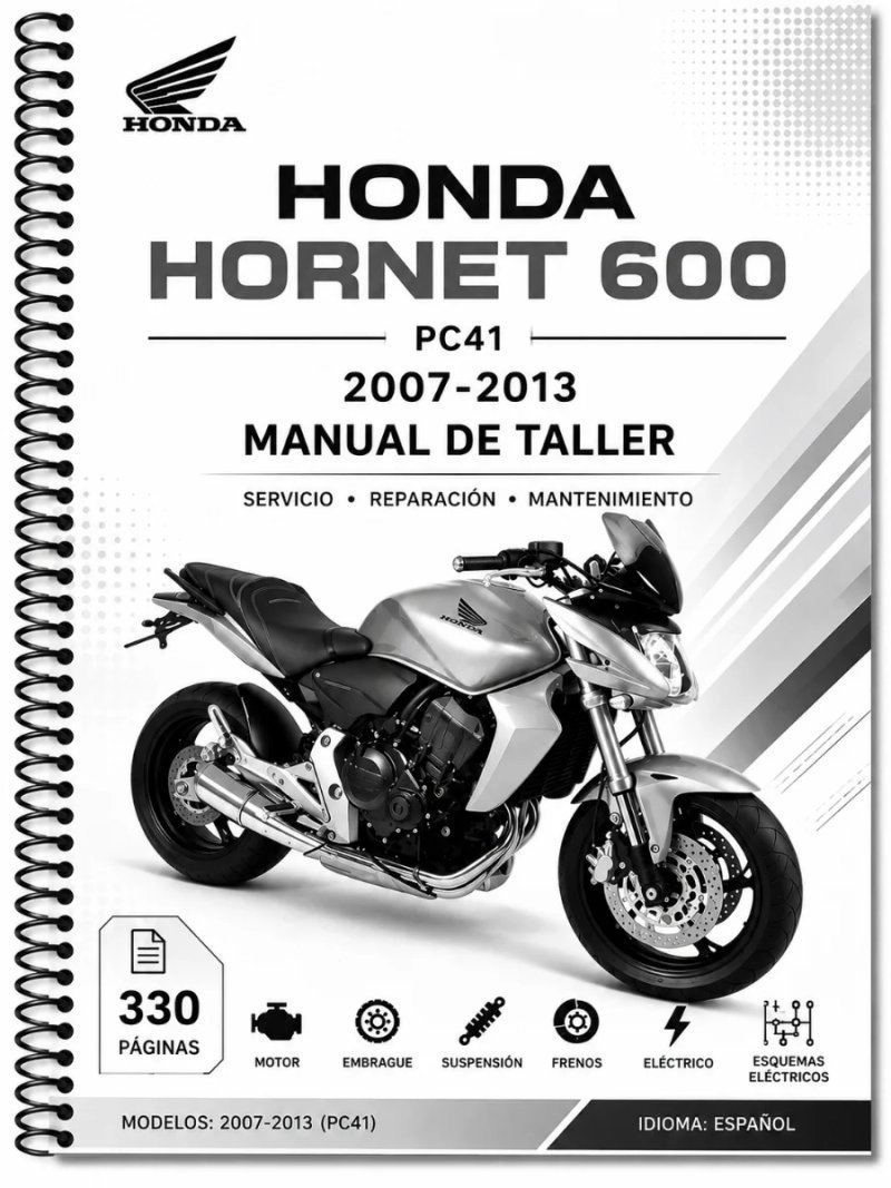 Manual de Taller Honda CB600F Hornet 2007 PC41