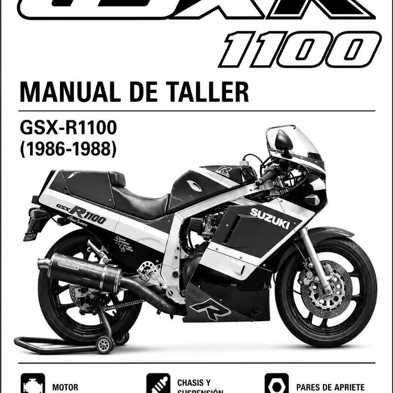 Manual Taller Suzuki GSX-R1100 (1986-1988)