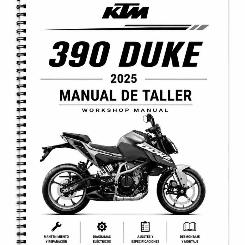 Manual Taller KTM 390 Duke 2025
