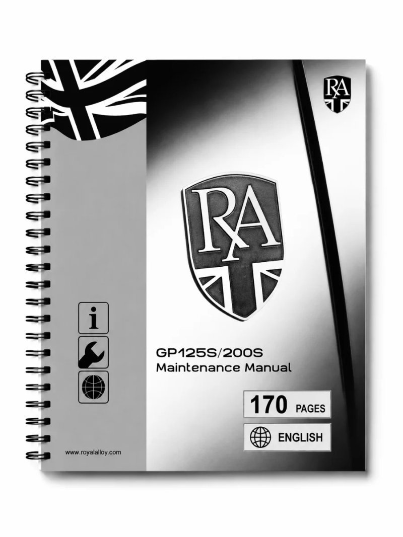Manual de Taller GP125S/200S refrigerado por líquido