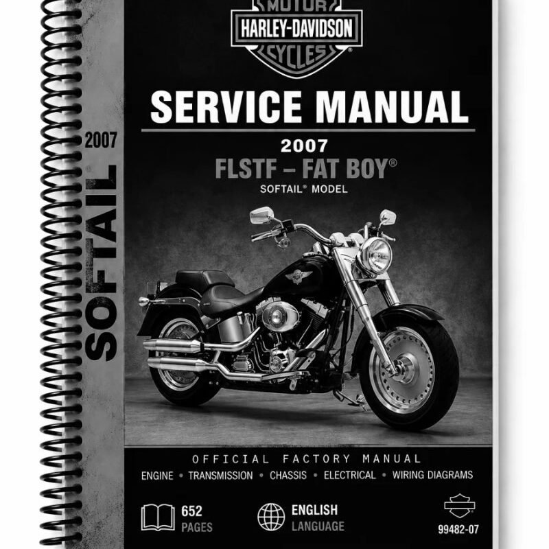 Manual Taller Harley-Davidson Softail FLSTF 2007