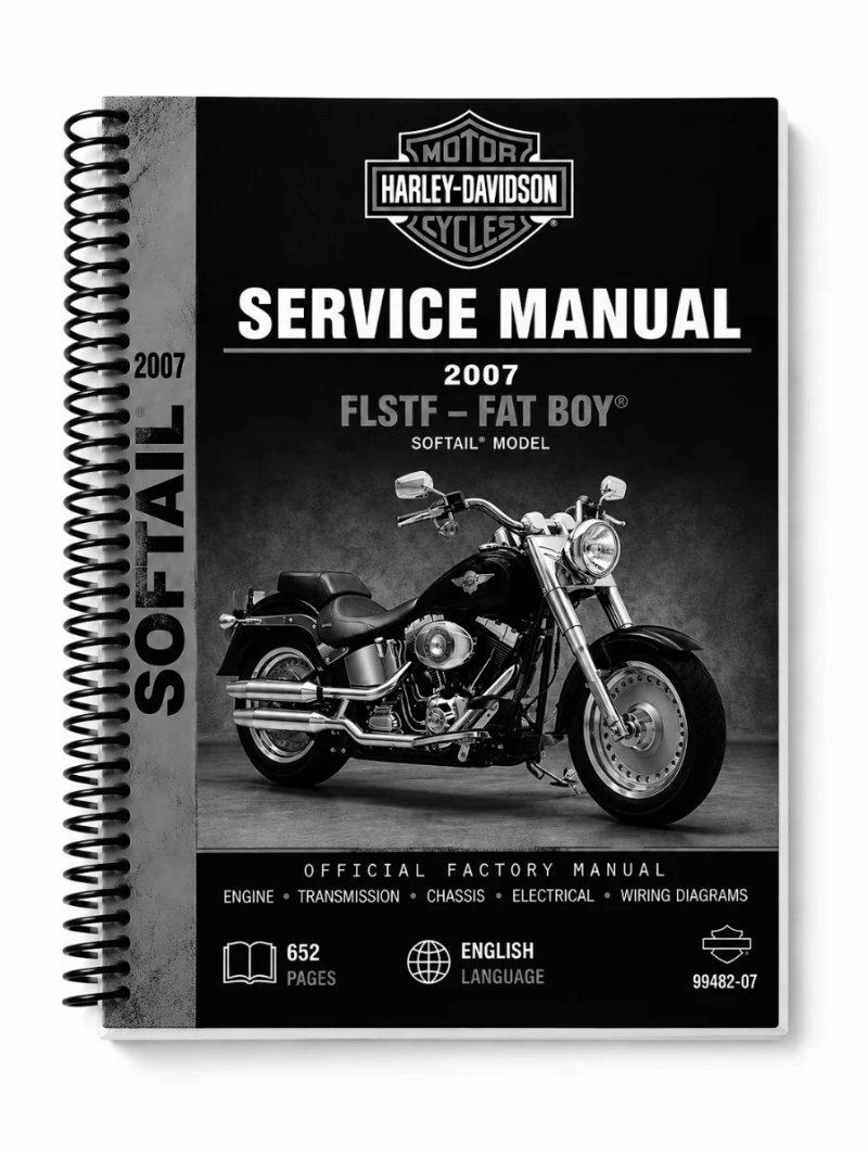 Manual de Taller Harley-Davidson Softail FLSTF 2007