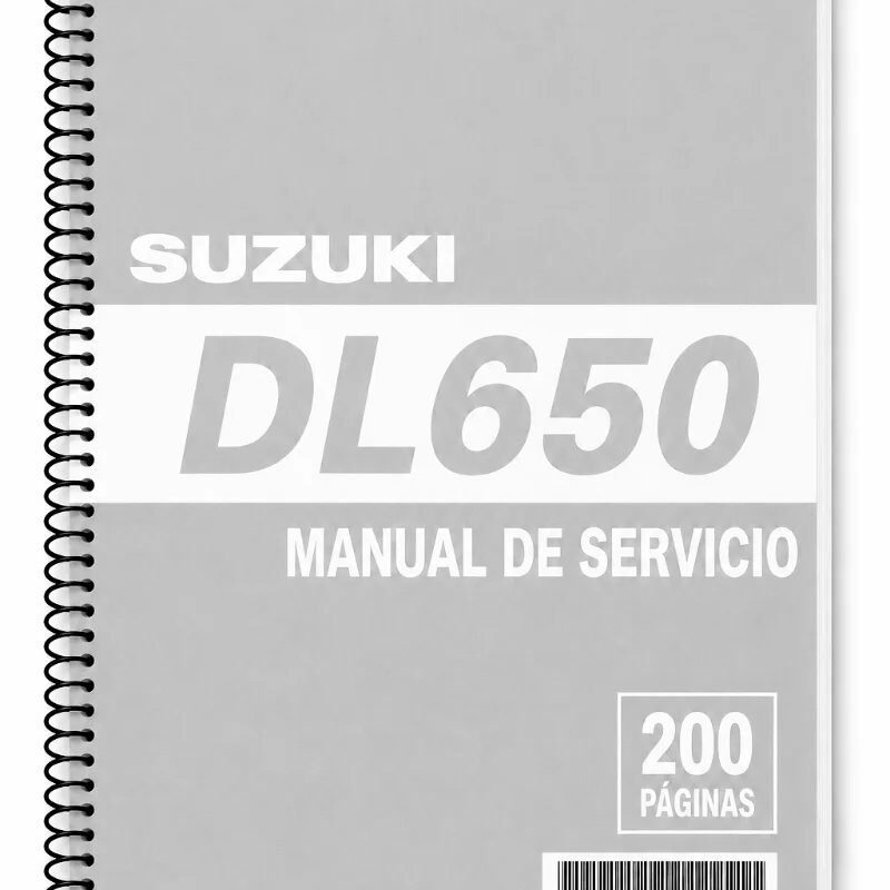 Manual de Taller Suzuki DL650 2004