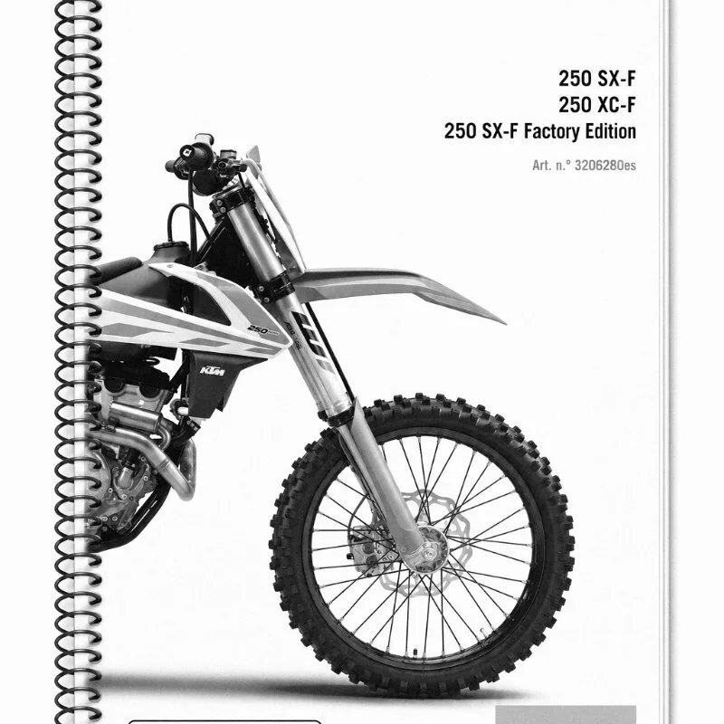 Manual de Taller KTM SX sxf250 2017