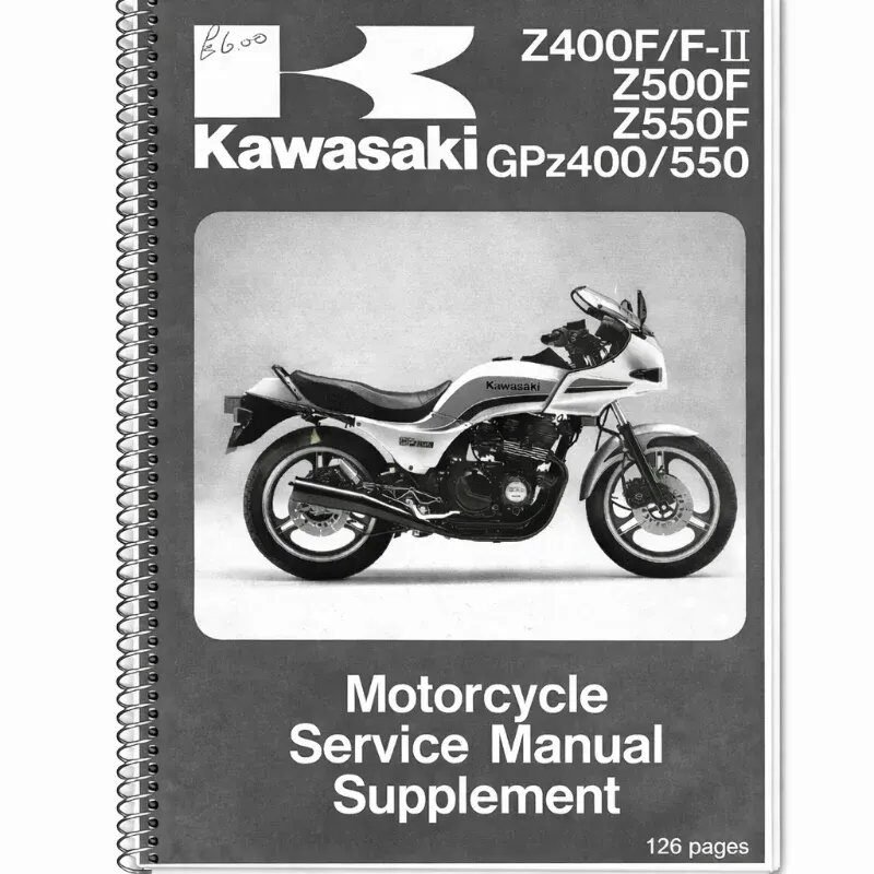 Manual de Taller  Kawasaki Z400F-II/GPZ400/550