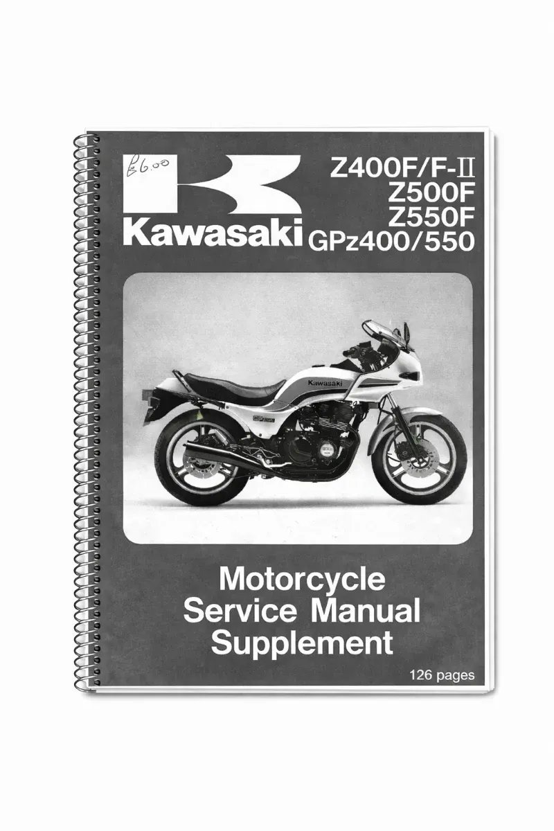 Manual de Taller Kawasaki Z400F-II/GPZ400/550