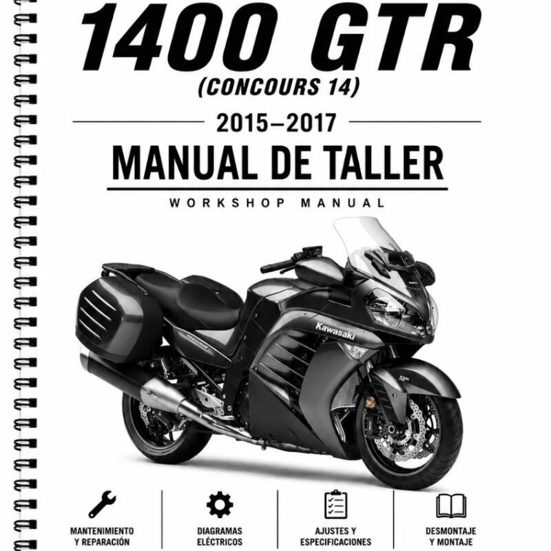 Manual Taller Kawasaki 1400 GTR 2015-2017