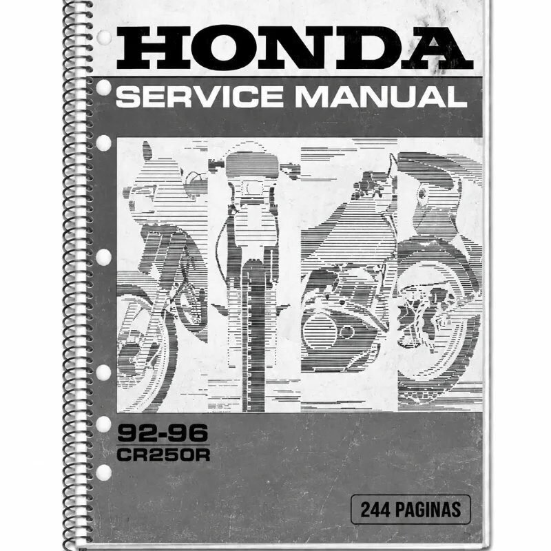 Manual de Taller Honda CR250R 92-96