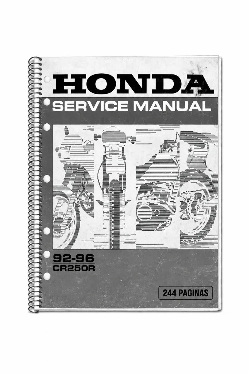 Manual de Taller Honda CR250R 92-96