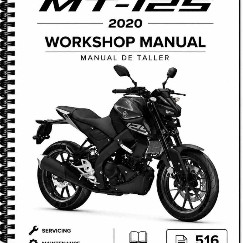 Manual Taller Yamaha MT-125 2020 2021 2022 2023
