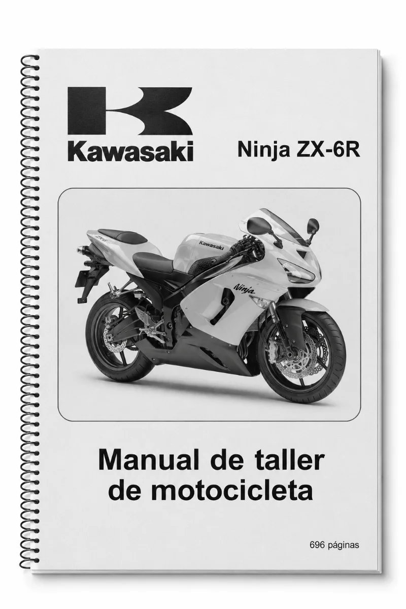 Manual de Taller Kawasaki ZX zx-6r 2007