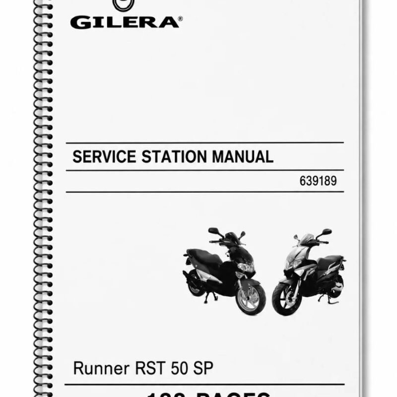Manual de Taller Gilera Runner RST 50 SP