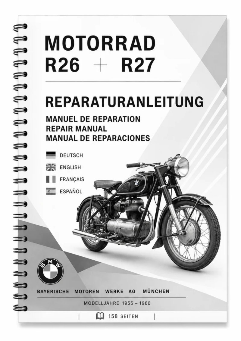 Manual de Taller BMW R26 / R27 - otra edición
