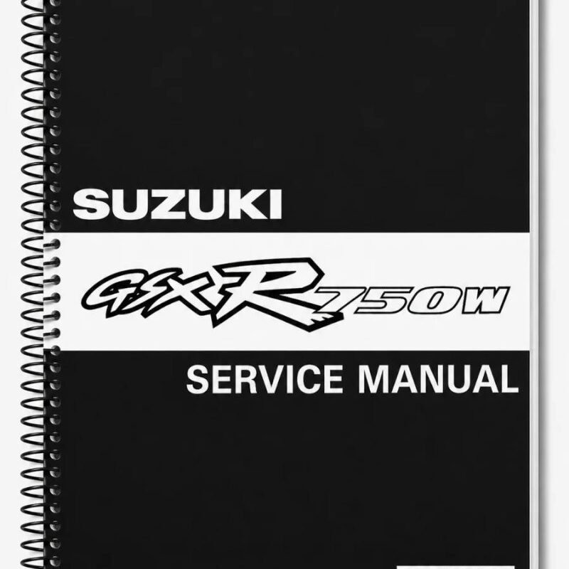 Manual de Taller Suzuki Gsxr 750w '93,94,95.