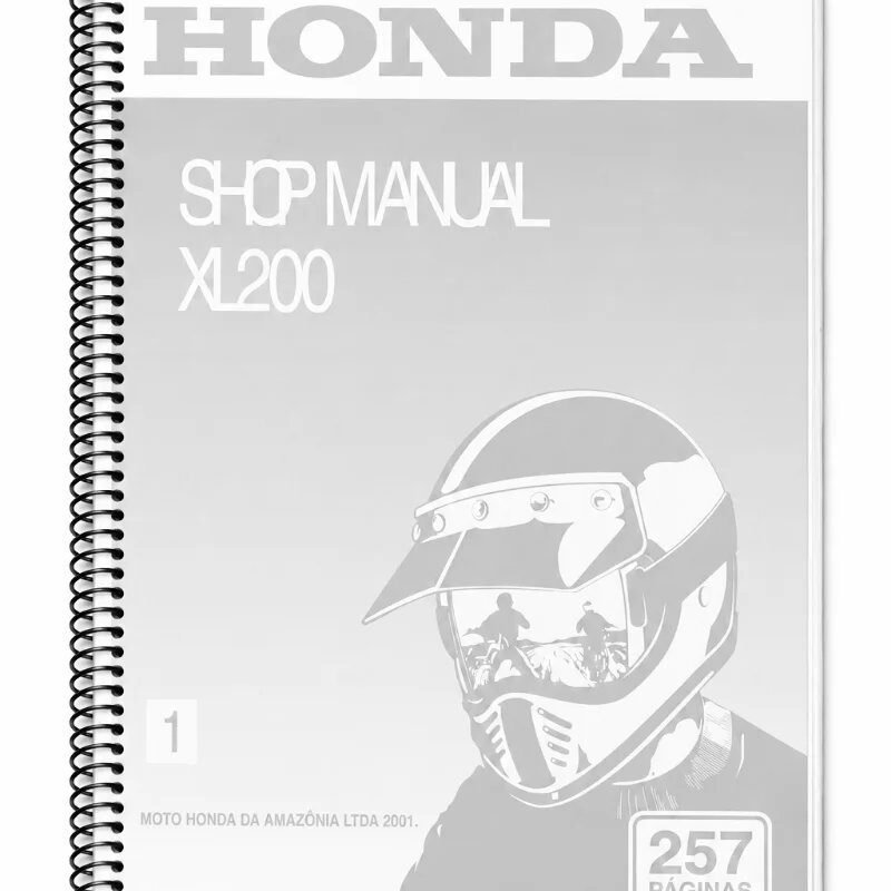 Manual Taller Honda XL200 2001