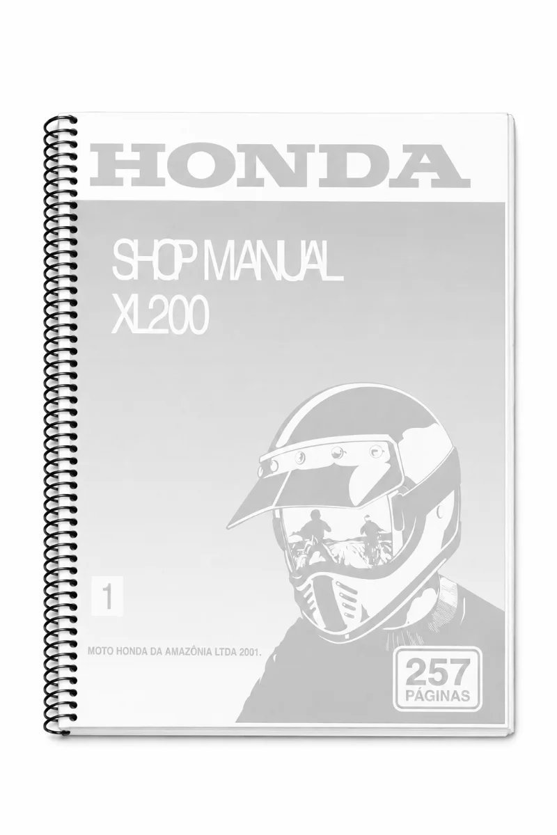 Manual de Taller Honda XL200 2001