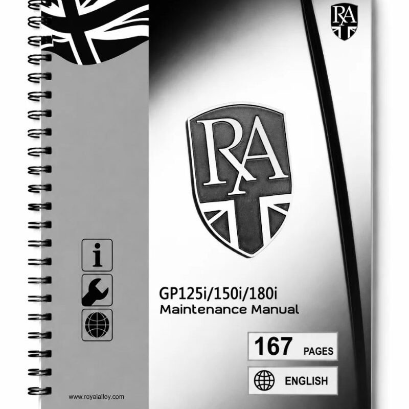 Manual taller GP125/150/180 refrigerados por aire