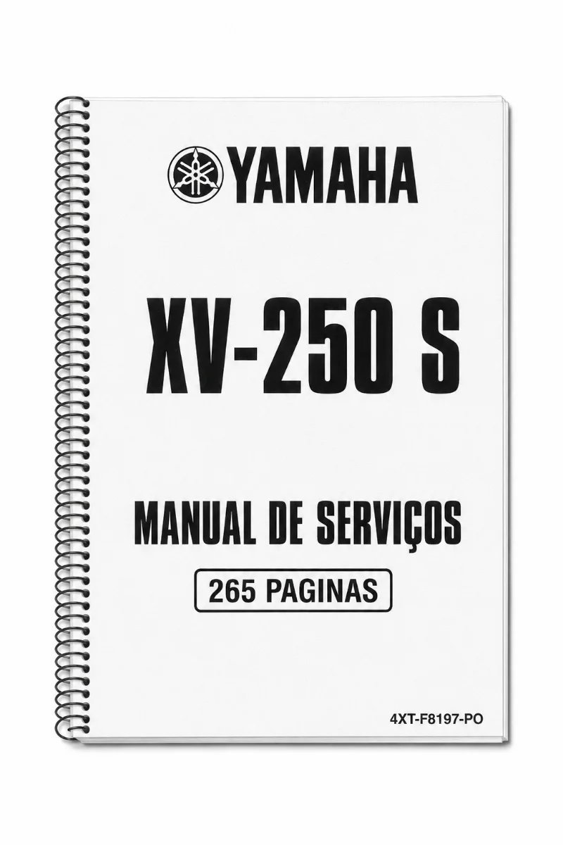 Manual de Taller Yamaha XV-250 S 1997 Virago