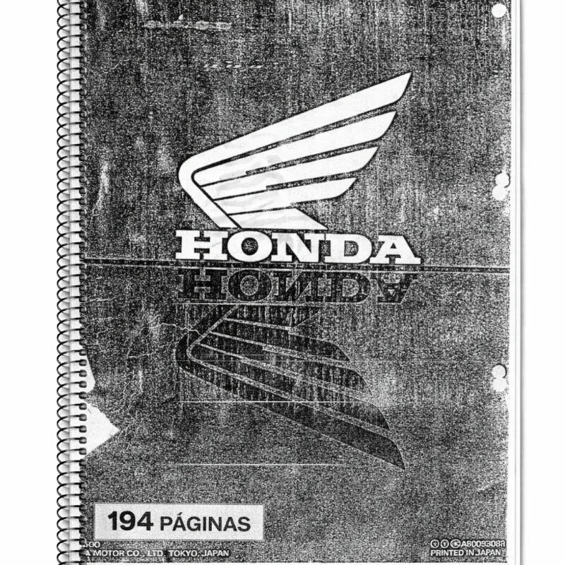Manual Honda Cb500 Factory 1993-2003