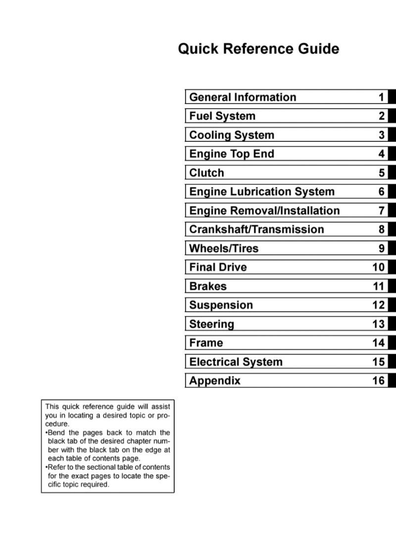 Manual de Taller Kawasaki Vulcan 500 (1992-2008) - Imagen 2