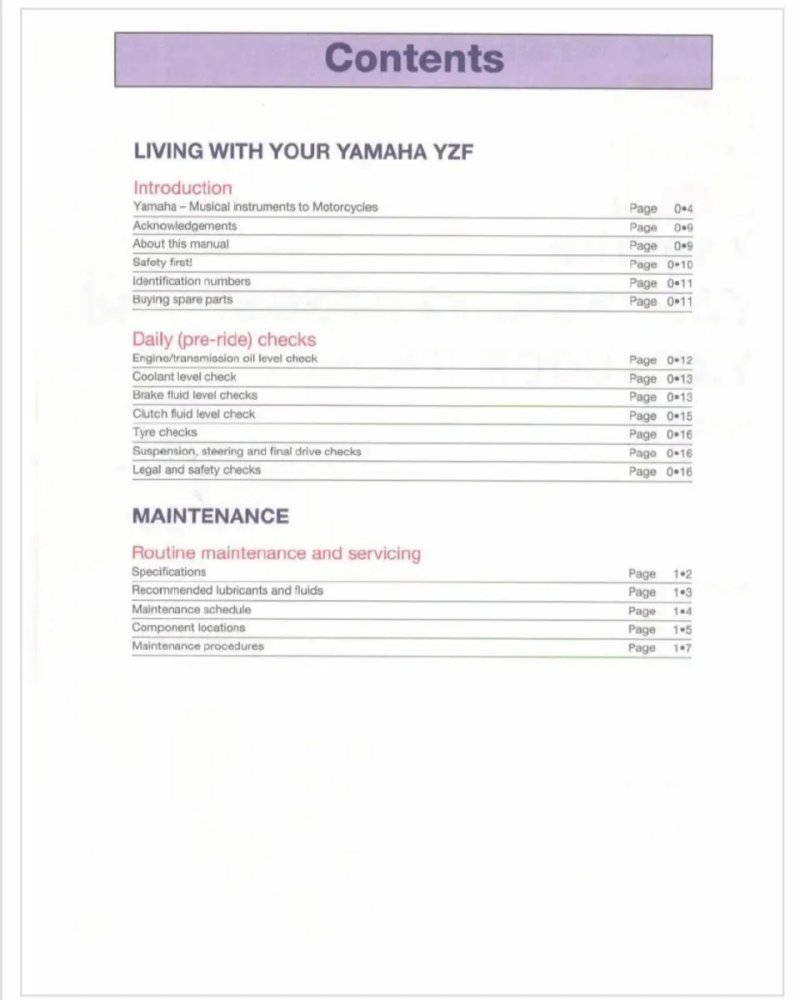 Manual de Taller Yamaha YZF750R/SP 93-98 - Imagen 2