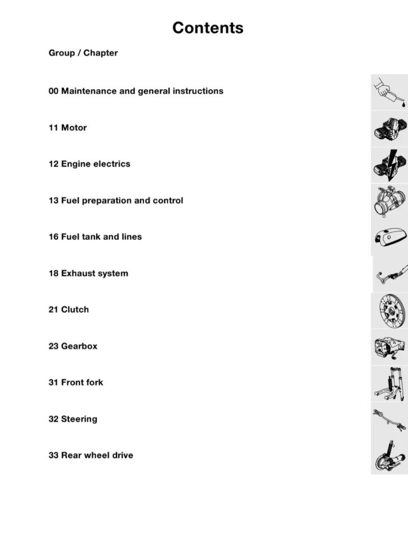 Manual de Taller BMW R1200C - Imagen 2