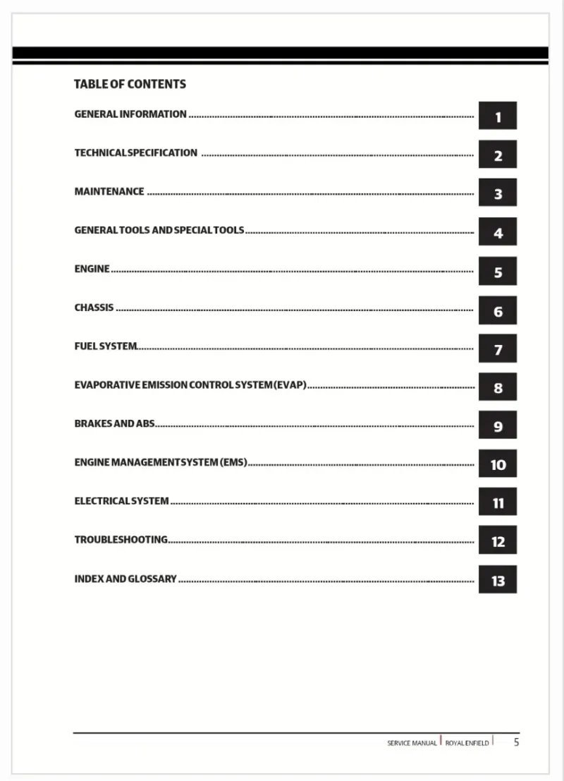 Manual de Taller Royal Enfield interceptor 650 - Imagen 2