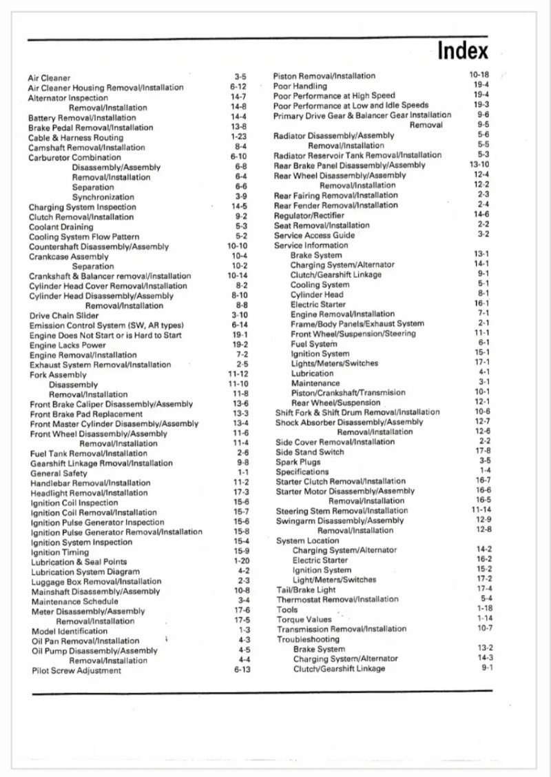 Manual de Taller Honda Cb500 Factory 1993-2003 - Imagen 2