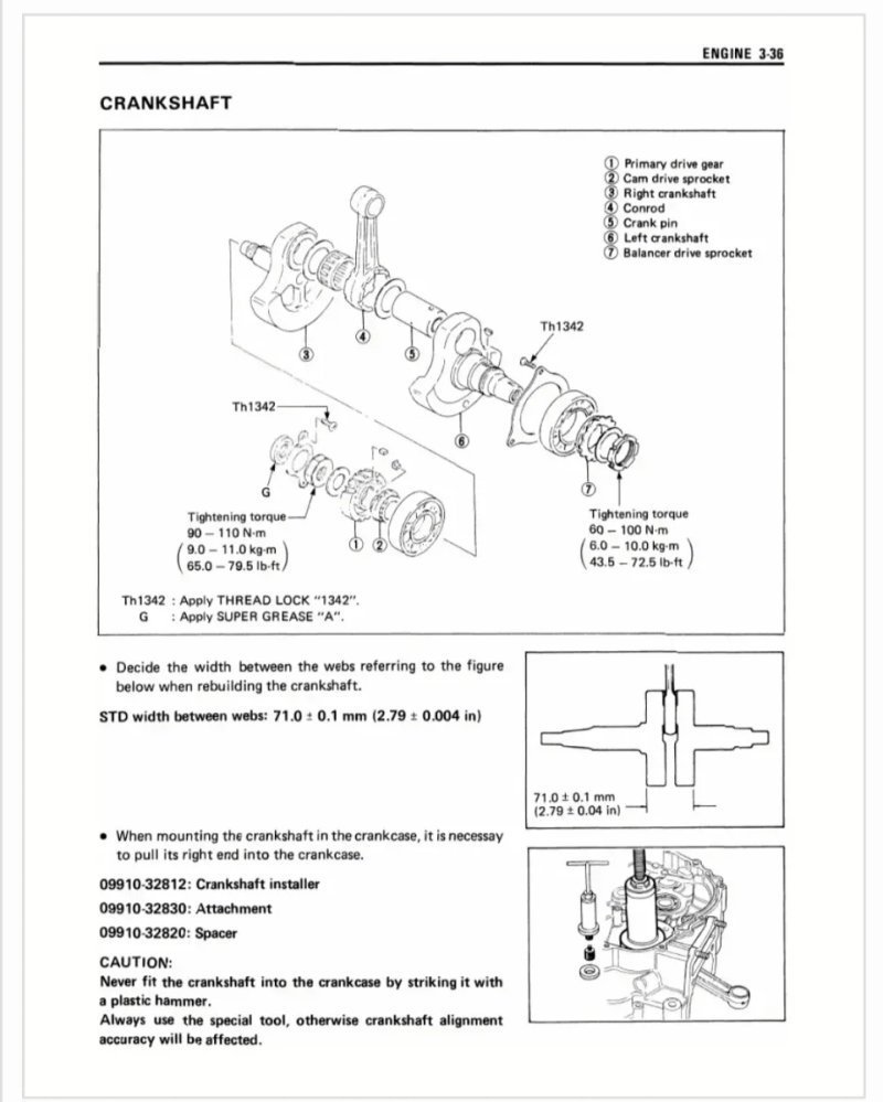 Manual de Taller Suzuki DR650S/R 1992-1995 - Imagen 3