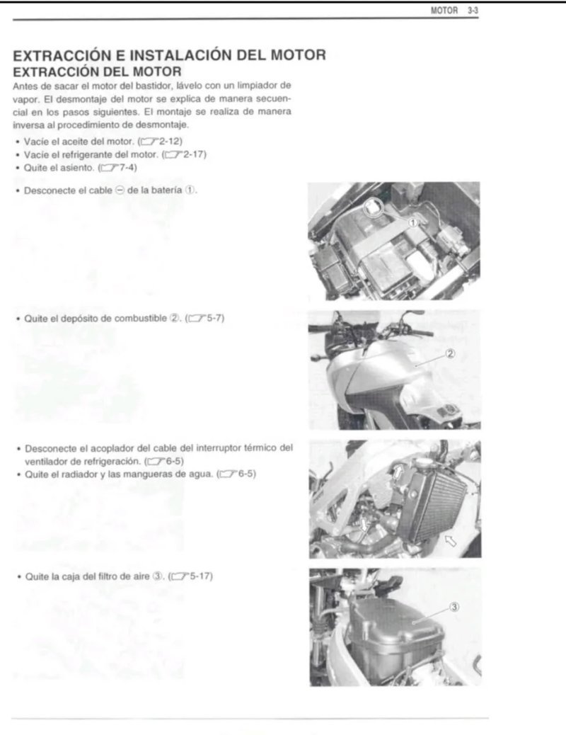 Manual de Taller Suzuki DL650 2004 - Imagen 3