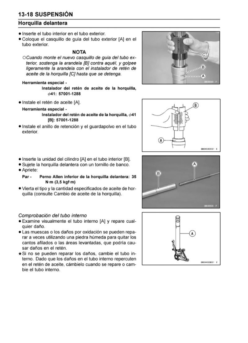 Manual de Taller Kawasaki ZX zx-6r 2007 - Imagen 3