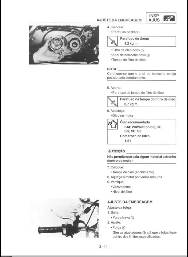Manual de Taller Yamaha XV-250 S 1997 Virago - Imagen 3