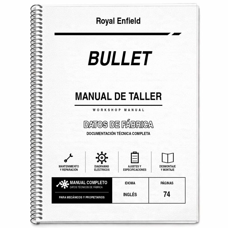Portada de Manual de Taller Royal Enfield Bullet