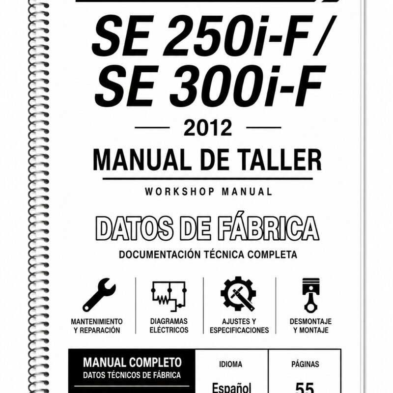 Portada de Manual de Taller Sherco SE 250i-F / SE 300i-F (2012)