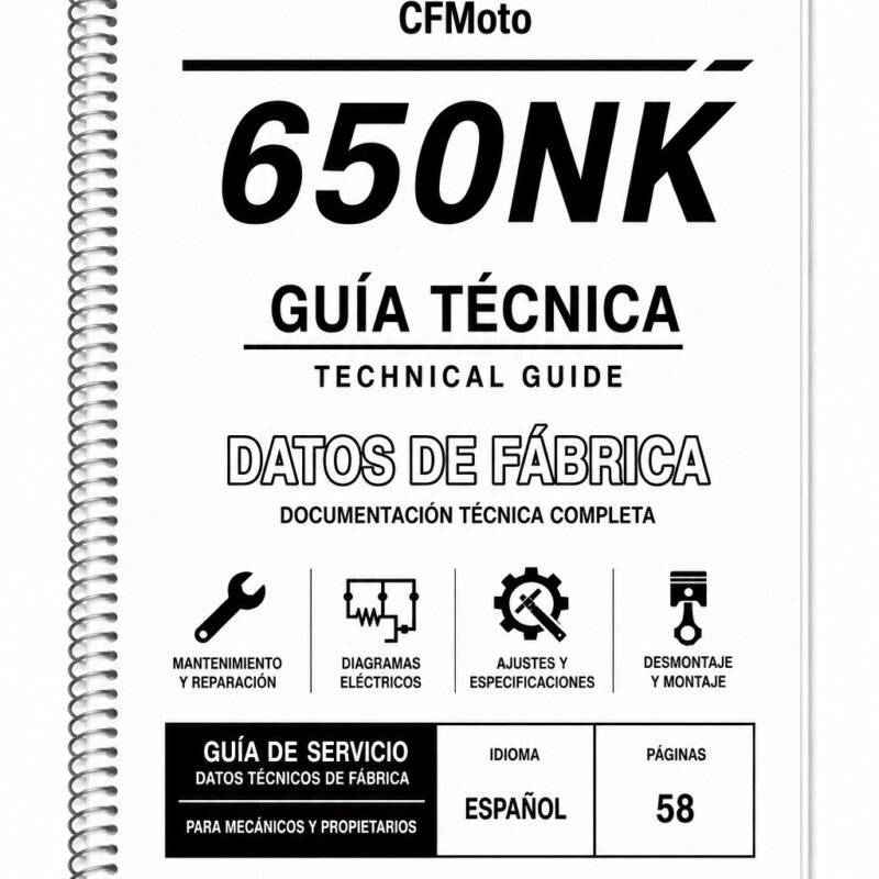 Portada de Guía Técnica CFMoto 650NK