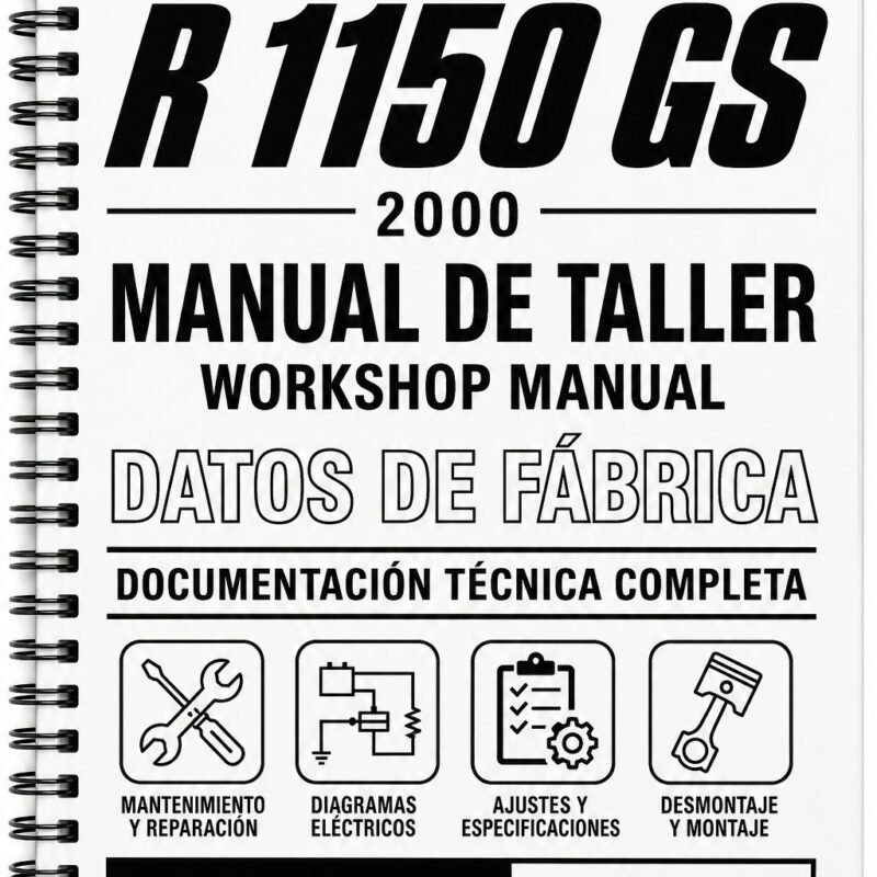 Manual de Taller BMW R 1150 GS (2000) (Inglés)