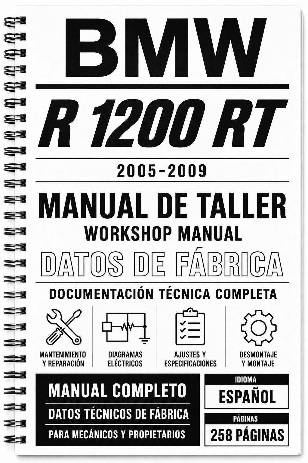 Manual de Taller BMW R 1200 RT (2005-2009)