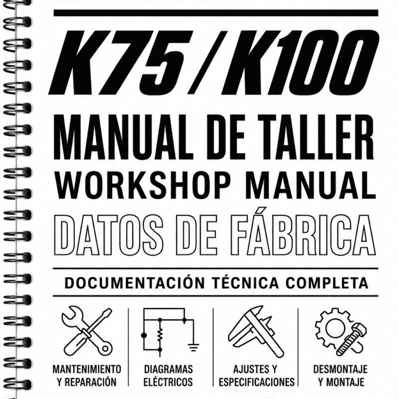 Manual de Taller BMW K75 / K100