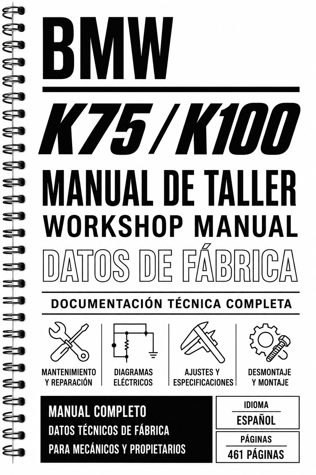 Manual de Taller BMW K75 / K100