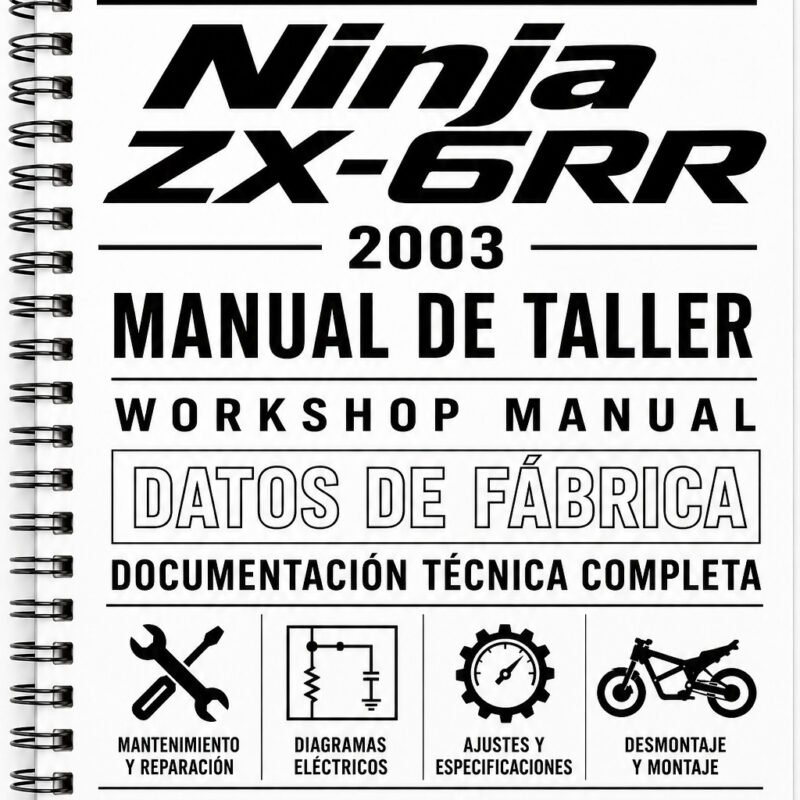 Manual de Taller Kawasaki Ninja ZX-6RR (2003)