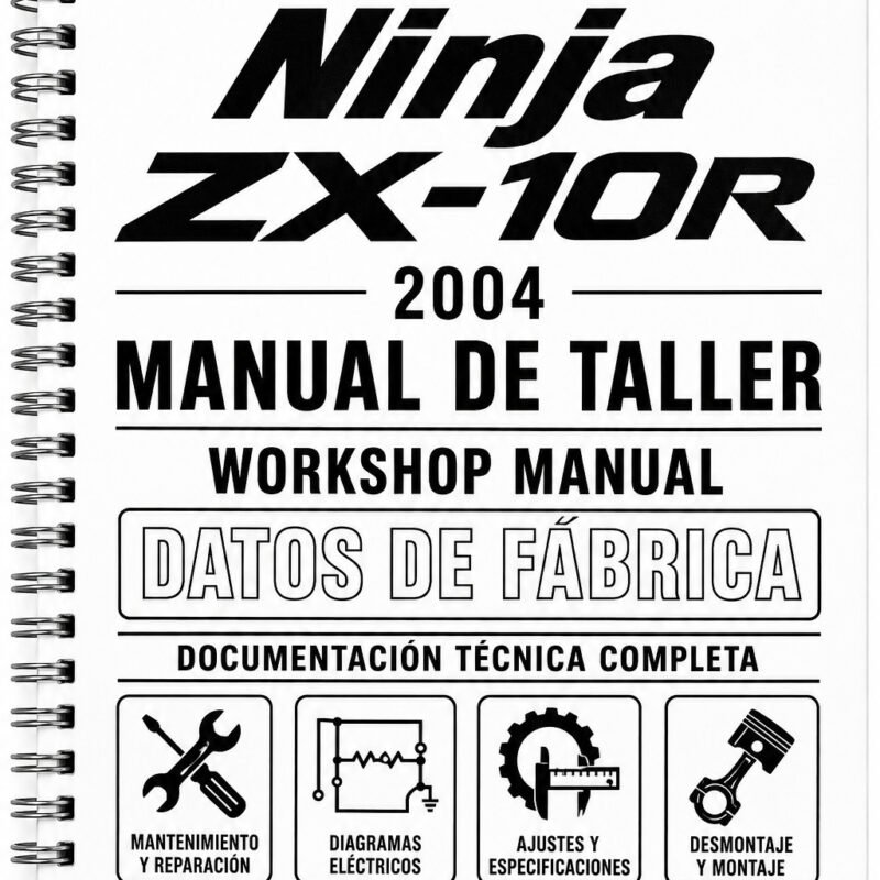 Manual de Taller Kawasaki Ninja ZX-10R (2004) (Italiano)