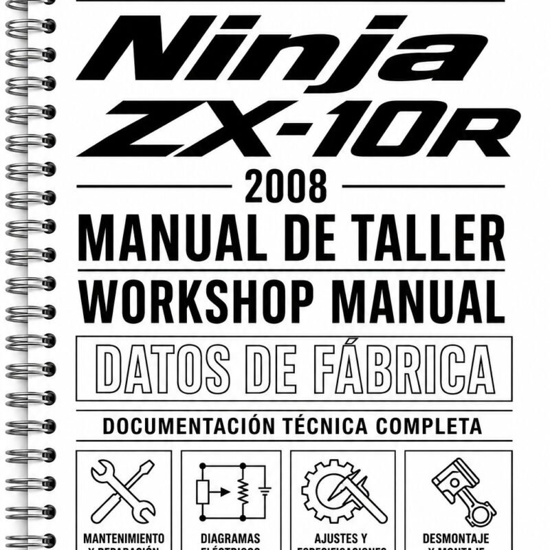 Manual de Taller Kawasaki Ninja ZX-10R (2008)