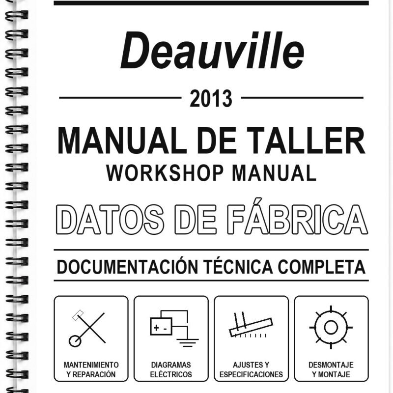 Manual de Taller Honda Deauville (2013)