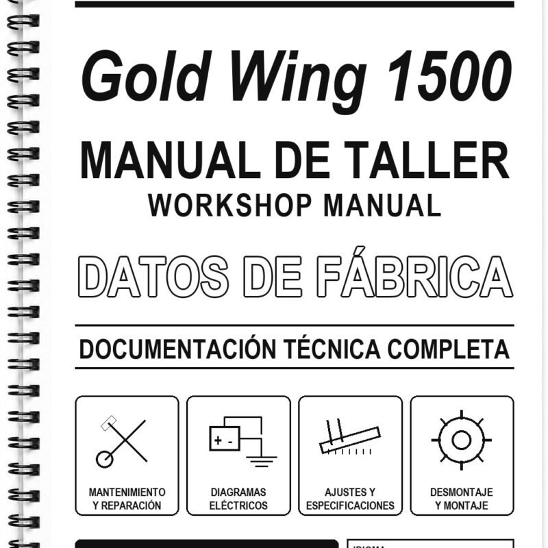 Manual de Taller Honda Gold Wing 1500