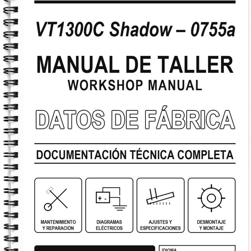Manual de Taller Honda VT1300C Shadow – 0755a