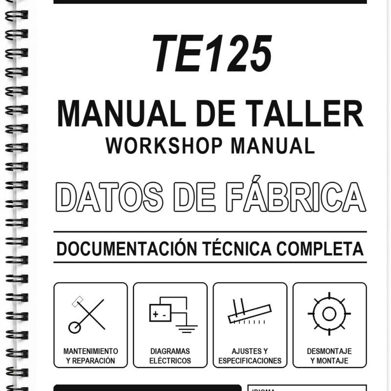 Manual de Taller Husqvarna TE125
