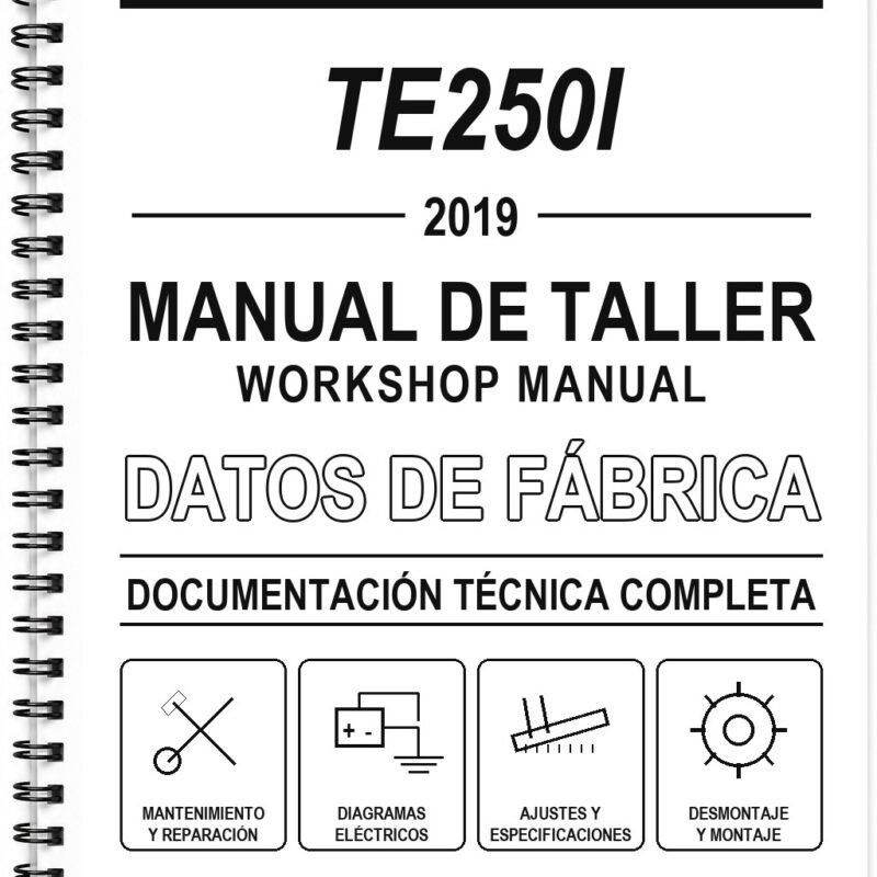 Manual de Taller Husqvarna TE250I (2019)