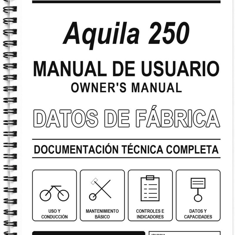 Manual de Usuario Hyosung Aquila 250
